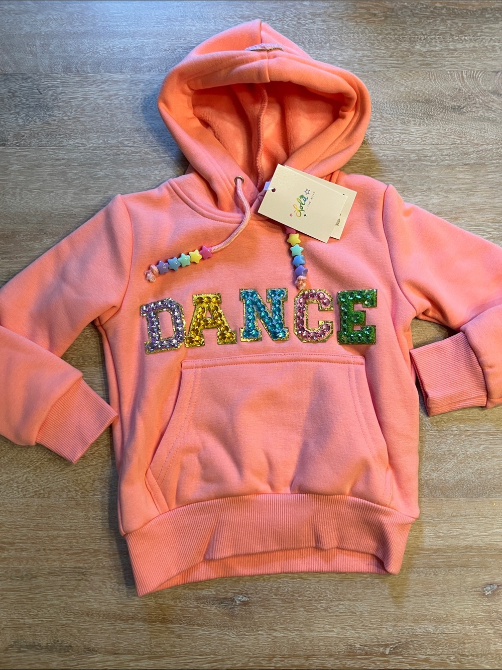 Lola and the boys dance gem hoodie size 2T